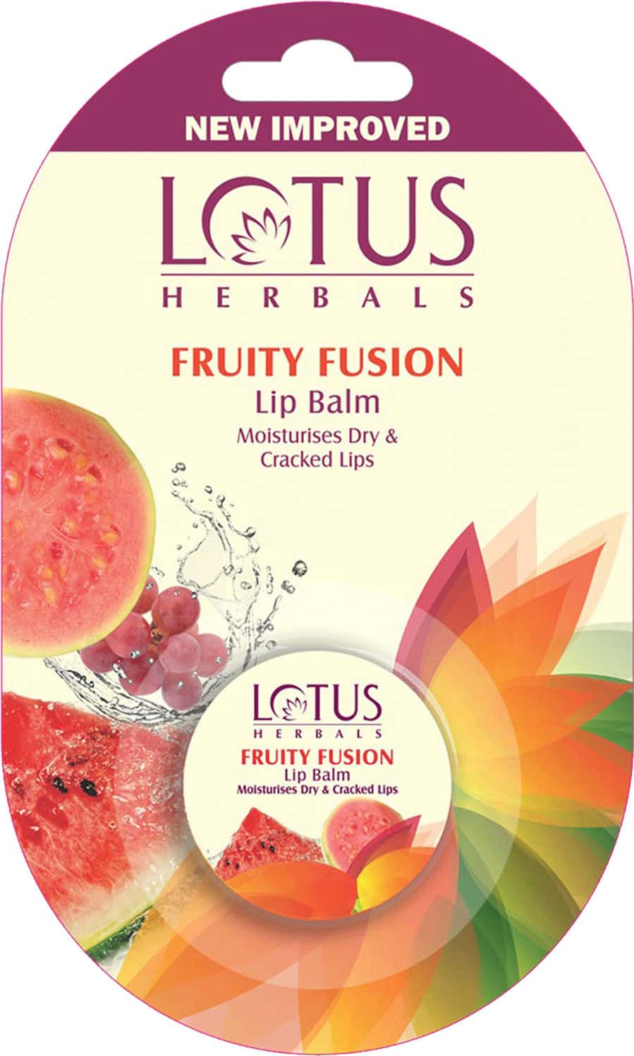 Lotus Herbals Lip Balm Fruity Fusion - 5 G