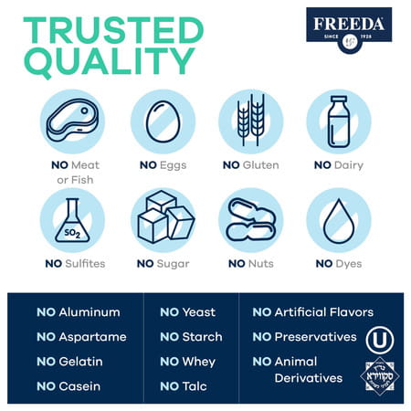 Freeda Multivitamin | 180 Count