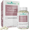 Neuherbs Turmeric+ Primrose Oil & Collagen Hair Skin & Nails Supplement Capsules Bottle Of 60