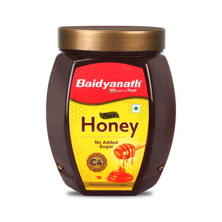 Baidyanath Ayurved Pure Honey 500g | C4 Approved Unadulterated Honey
