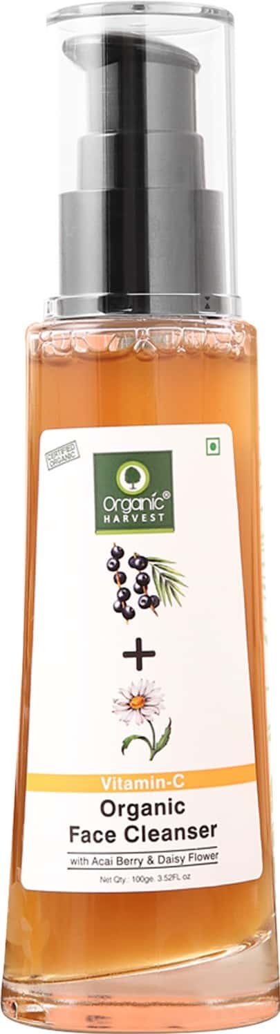 Organic Harvest Organic Face Cleanser- Vitamin C- 100ml