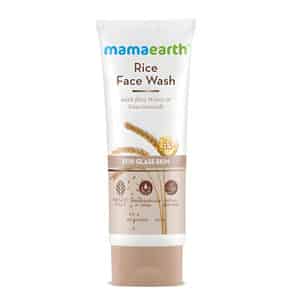 Mamaearth Rice Face Wash With Rice Water & Niacinamide For Glass Skin - 100ml