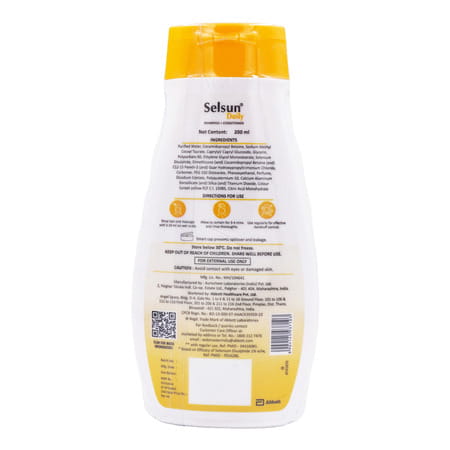 Selsun Daily 2 In 1 Shampoo + Conditioner For Dandruff Control 200ml