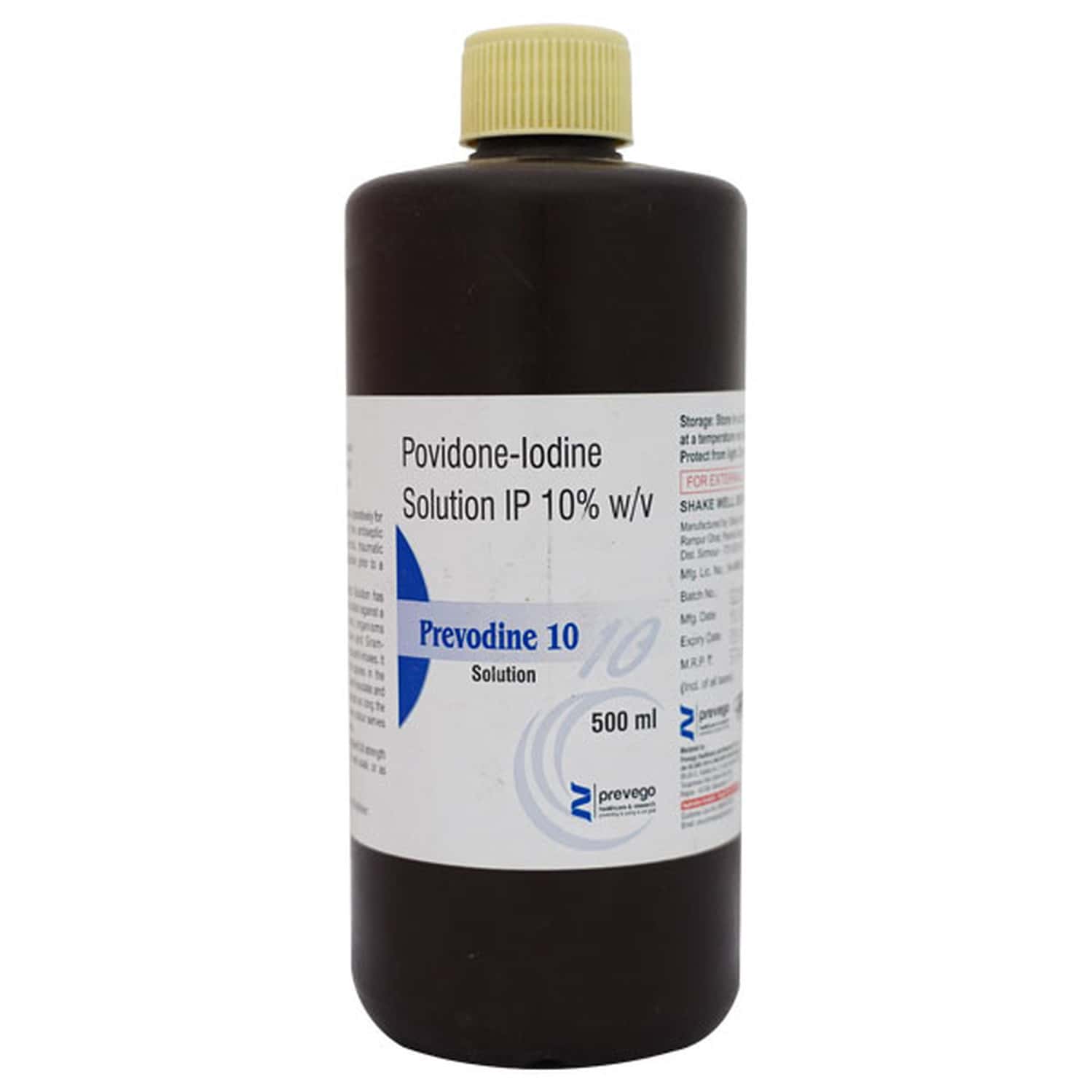 Prevego Prevodine 10 Solution 500 Ml
