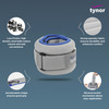 Tynor Weight Cuff Grey 0.5Kg Universal Size 1 Unit