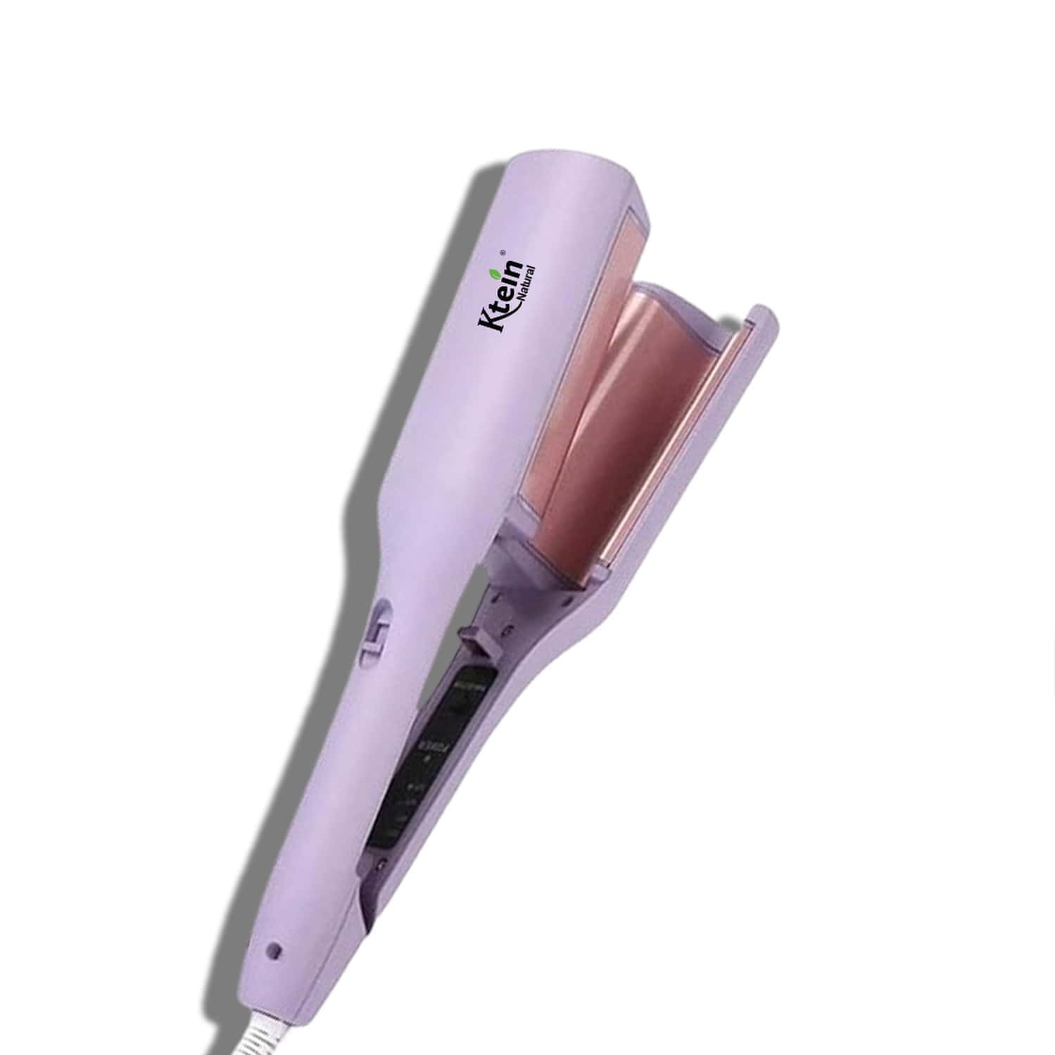 Ktein Wave Hair Curling Iron | 2-Barrel Ionic Wavy Hair Curler | 32mm Multifunctional Hair Waver