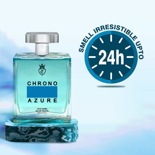Trendy Collection Chrono Azure Long Lasting Perfume For Men 100Ml