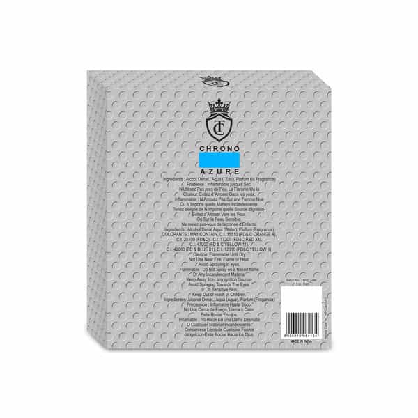 Trendy Collection Chrono Azure Long Lasting Perfume For Men 100Ml
