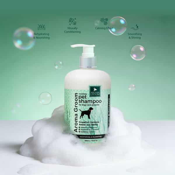 Aroma Groom Gardenia Pet Shampoo 500 Ml