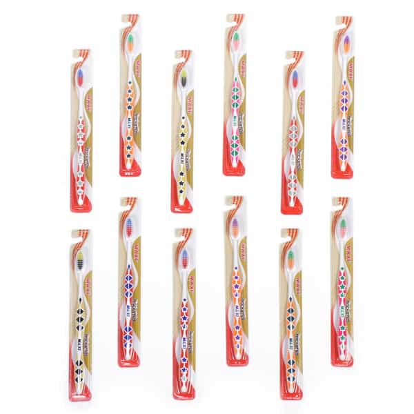 Maxi Rockstar Soft Toothbrush (Pack Of 12)