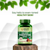 Himalayan Organics Dark Spots Pigmentation Support | Lighten Blemishes | Bottle | 60 Veg Capsules