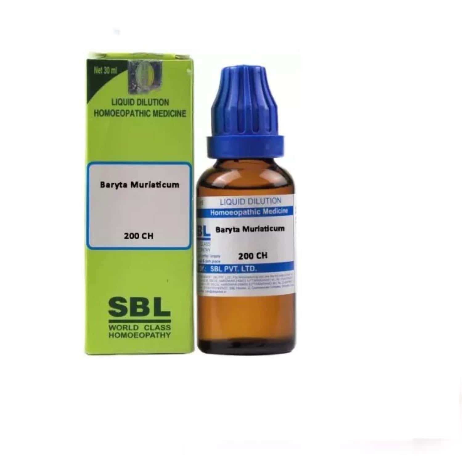 Sbl Baryta Muriaticum Dilution 200 Ch 30 Ml Pack Of 2