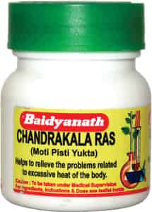 Baidyanath Asli Ayurved Chandrakala Ras (m.y) 40 Tablets (pack Of 2)