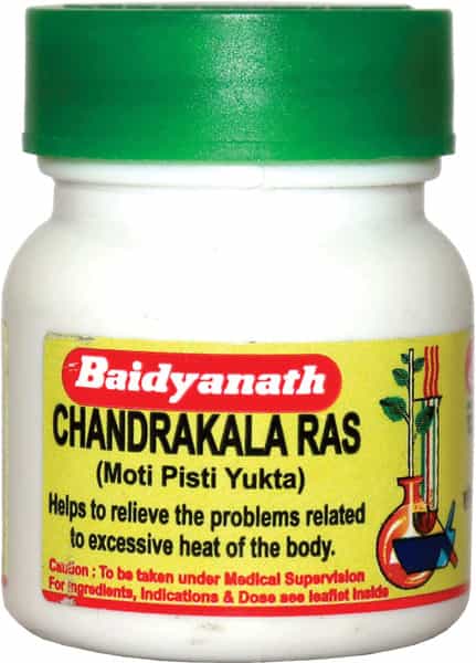 Baidyanath Asli Ayurved Chandrakala Ras (M.y) 40 Tablets (Pack Of 2)
