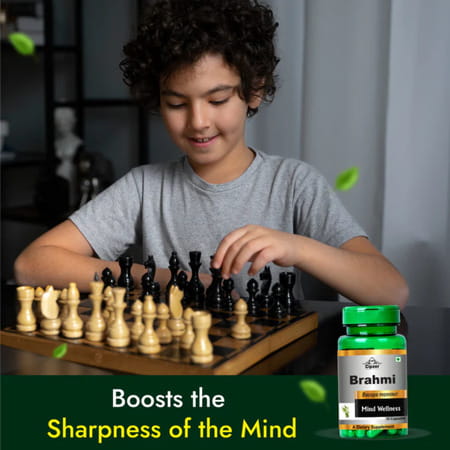 Cipzer Brahmi 30 Capsules | Supports Memory| Brain Health & Cognitive Wellness