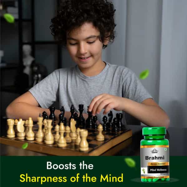 Cipzer Brahmi 30 Capsules | Supports Memory| Brain Health & Cognitive Wellness