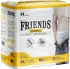 Friends Classic Adult Diapers Pants Style - 10 Count (Xl) Waist 30-56 Inch