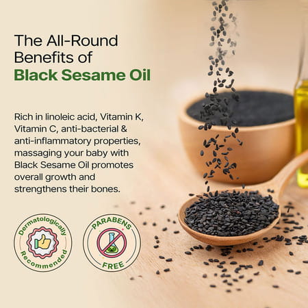 Herby Angel Body Massage Oil For Babies & Kids - 100ml