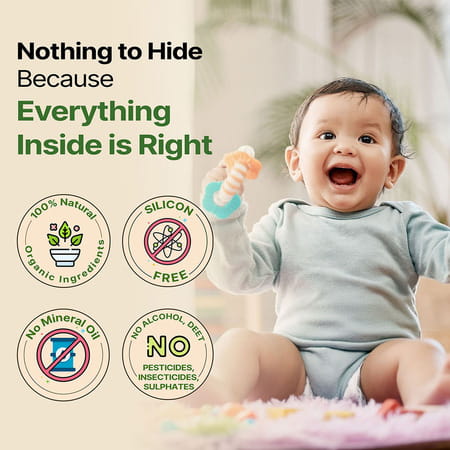 Herby Angel Body Massage Oil For Babies & Kids - 100ml