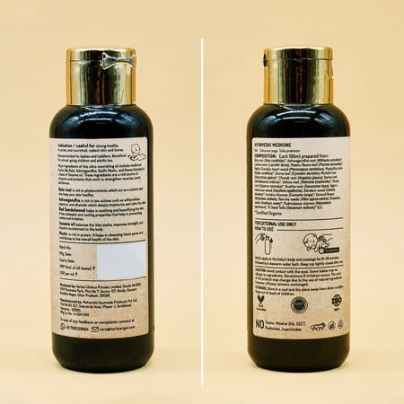 Herby Angel Body Massage Oil For Babies & Kids - 100ml