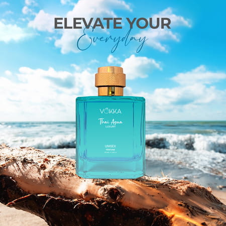 Vokka Thai Aqua 100 Ml | Luxury Long Lasting Perfume For Men & Women | Fresh Scent Eau De Parfum