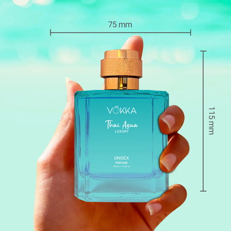 Vokka Thai Aqua 100 Ml | Luxury Long Lasting Perfume For Men & Women | Fresh Scent Eau De Parfum