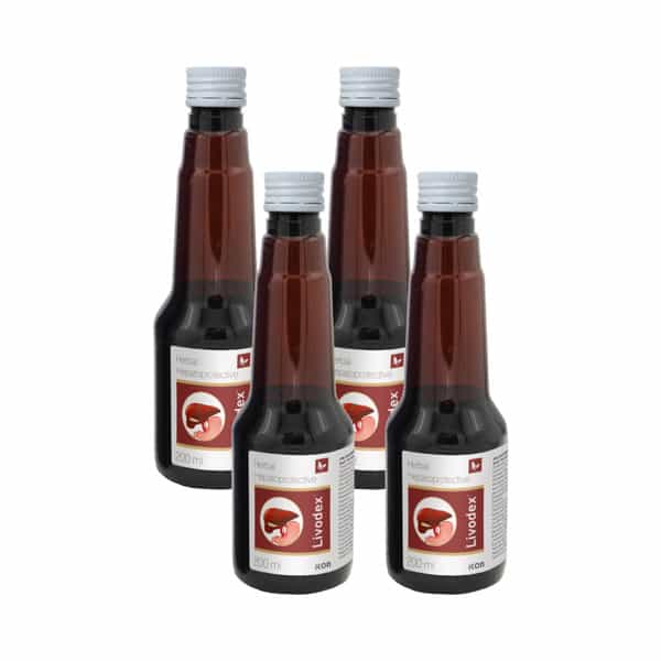 Livodex Syrup 200 Ml | Liver Health Supplement | Detox Liver (Pack Of 4)
