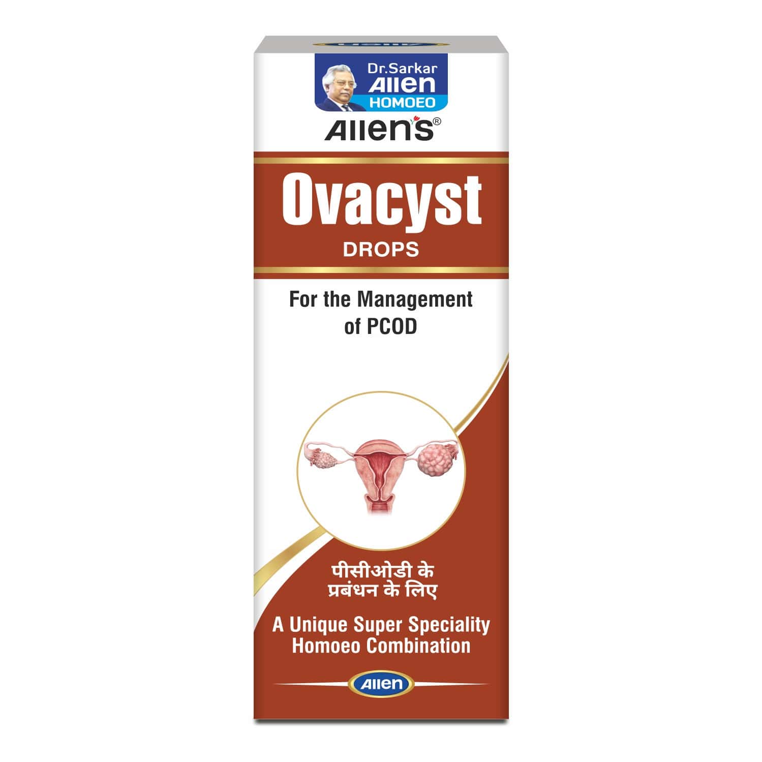 Allen Laboratories Ovacyst Drops (30 Ml X 2 Packs)