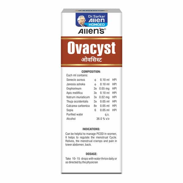 Allen Laboratories Ovacyst Drops (30 Ml X 2 Packs)