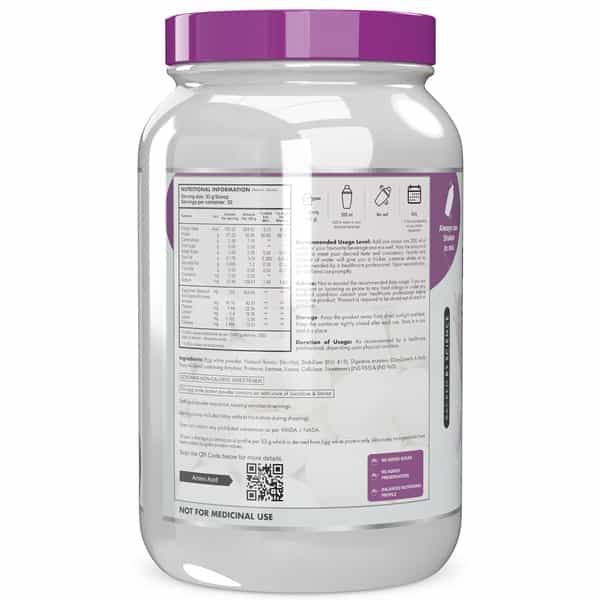 Healthyhey Nutrition 100% Egg White Protein - 80% Protein - 1 Kg (Vanilla)
