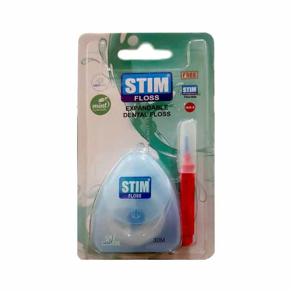 Dr.dentaids Stim Floss - Regular Minty Floss (Pack Of 3)