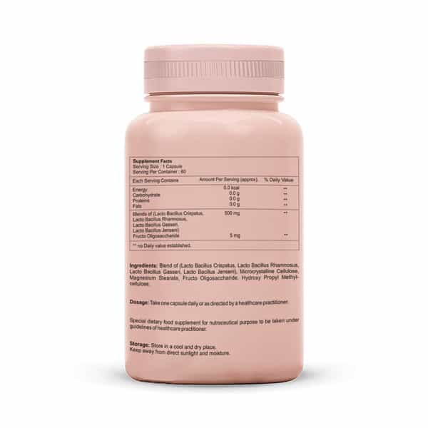 Sheneed Daily Probiotics - Complete Feminine Balance| Good Bacteria & Yeast - 60 Capsules