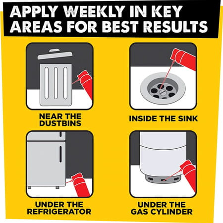 Hit Fresh Fragrance Spray For Cockroach Insect Killer 400 Ml