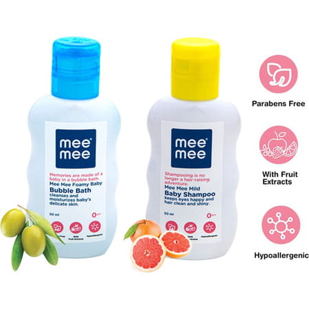 Meemee Baby Care Travel Kit - 5 Pack (Multicolor)