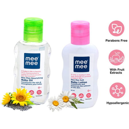 Meemee Baby Care Travel Kit - 5 Pack (multicolor)