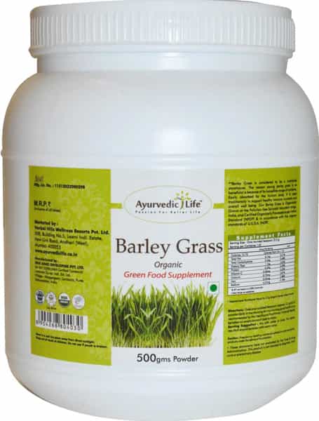 Ayurvedic Life Barley Grass Powder 500 G Pack Of 2