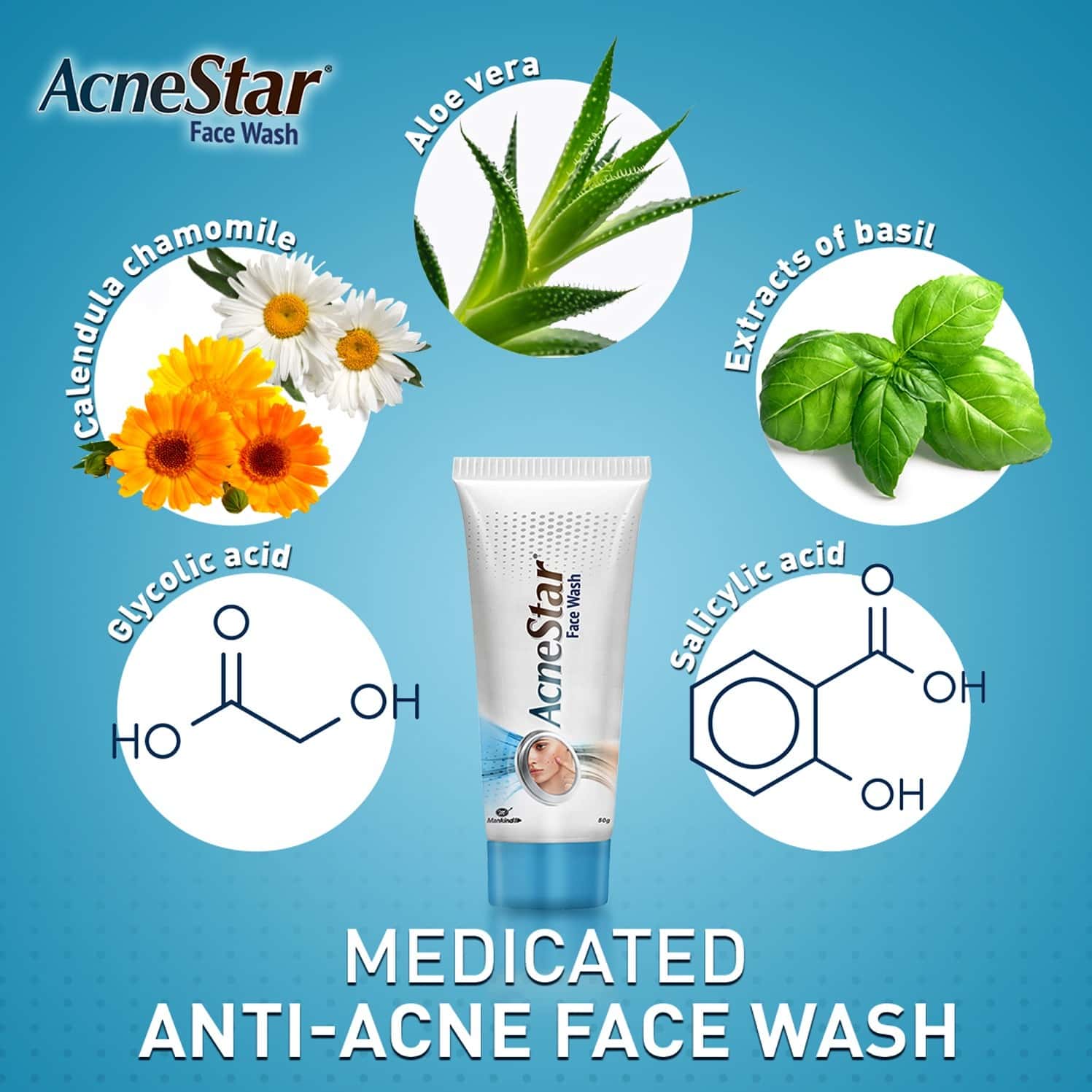 Buy ACNESTAR FACE WASH 50 GM Online & Get Upto 60 OFF at PharmEasy