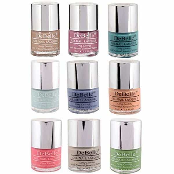 Debelle Gel Nail Polish Combo Set Of 9 Hawaiian Breeze- 72 Ml(8 Ml Each)