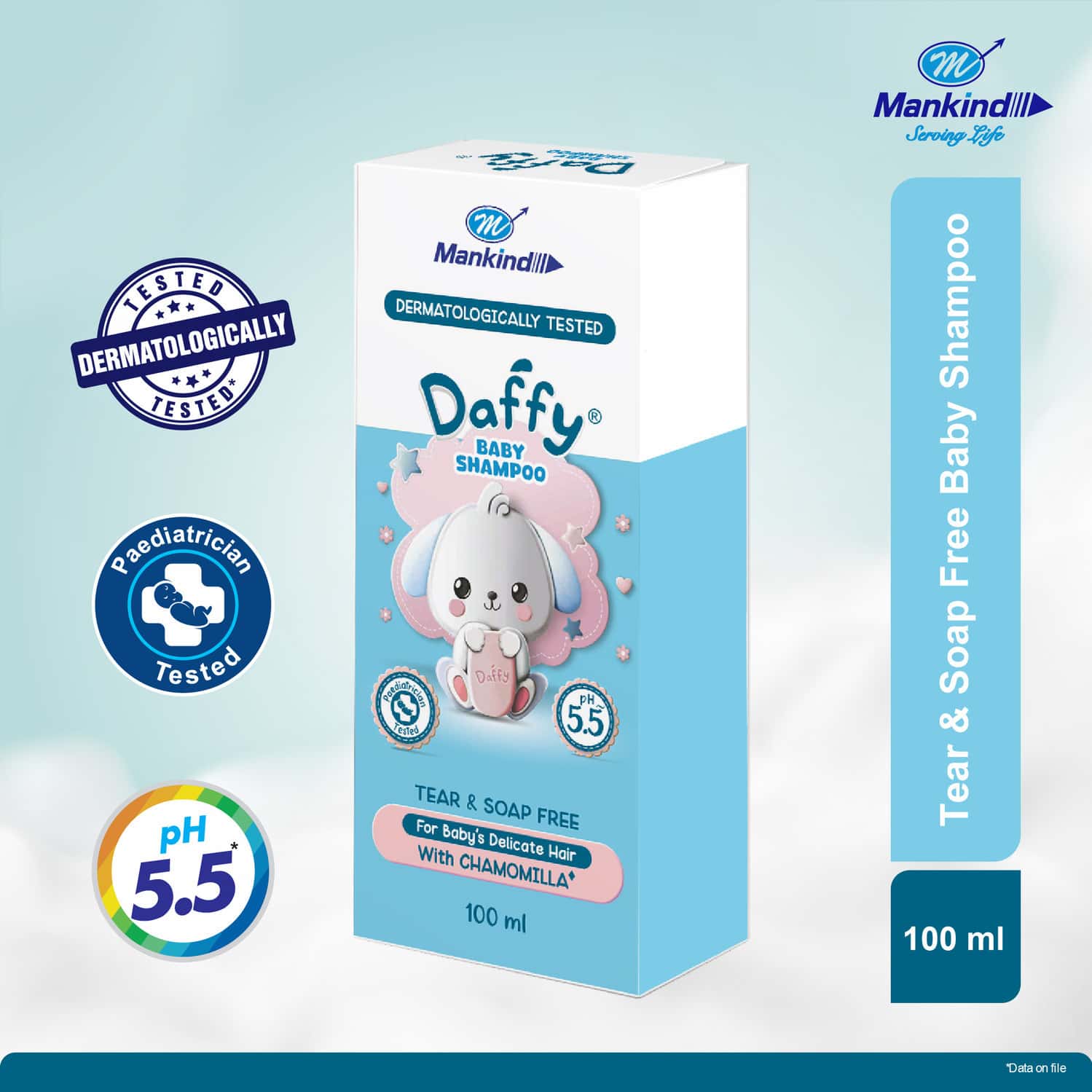 Daffy Ph 5.5 Bottle Of 100ml Baby Shampoo