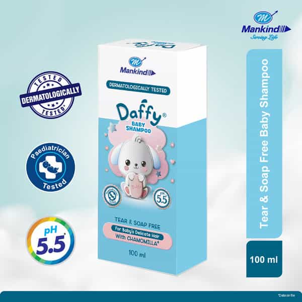 Daffy Ph 5.5 Bottle Of 100Ml Baby Shampoo