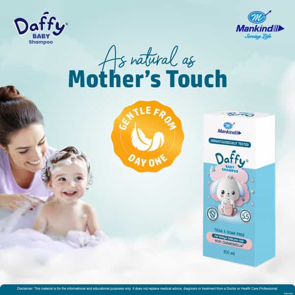 Daffy Ph 5.5 Bottle Of 100Ml Baby Shampoo