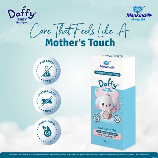 Daffy Ph 5.5 Bottle Of 100Ml Baby Shampoo