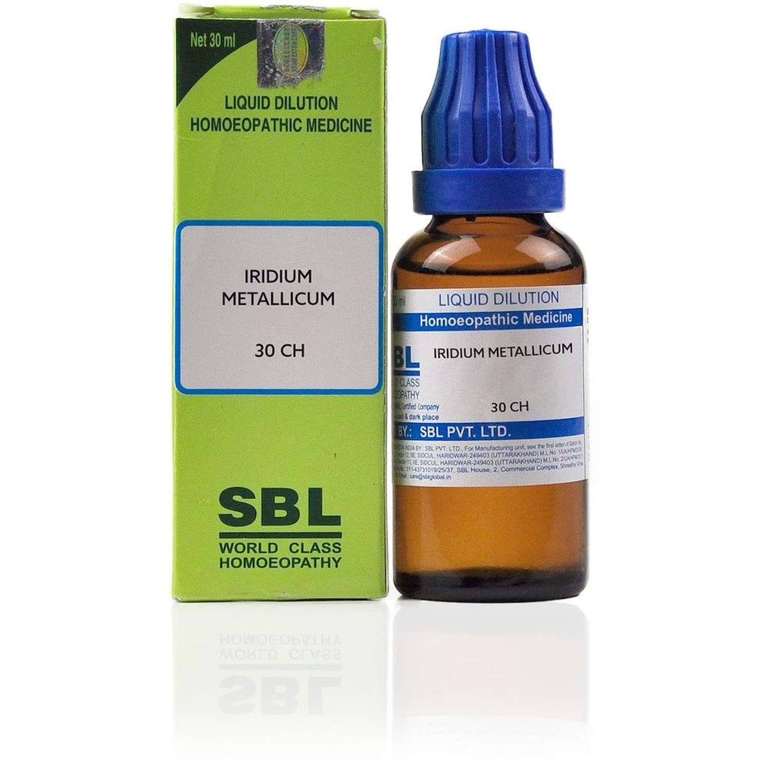 Sbl Iridium Metallicum Dilution 30 Ch 30 Ml Pack Of 2