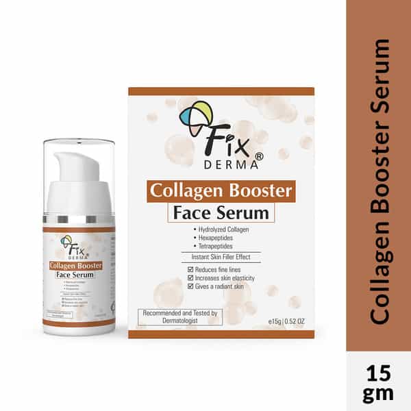 Fixderma Hydrolyzed Collagen Booster Face Serum - 15G