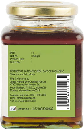 Praakritik Organic Wild Forest Honey 200 G