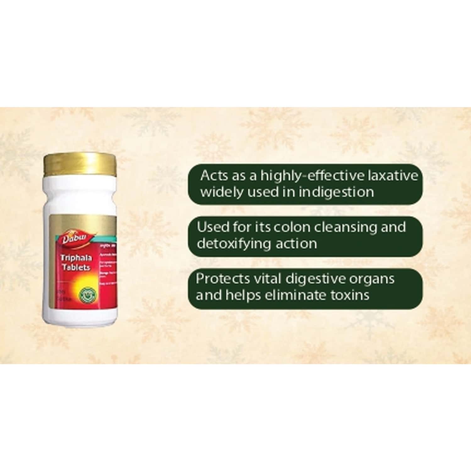 Buy DABUR TRIPHALA TABLET PACK OF 3 Online & Get Upto 60 OFF at PharmEasy