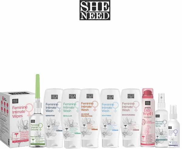 Sheneed Regular Feminine Intimate Wash - 200 Ml