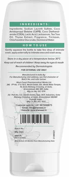 Sheneed Regular Feminine Intimate Wash - 200 Ml