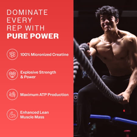 Muscleblaze Micronized Creatine Monohydrate Powder | Fruit Splash (50 Servings | 200g)