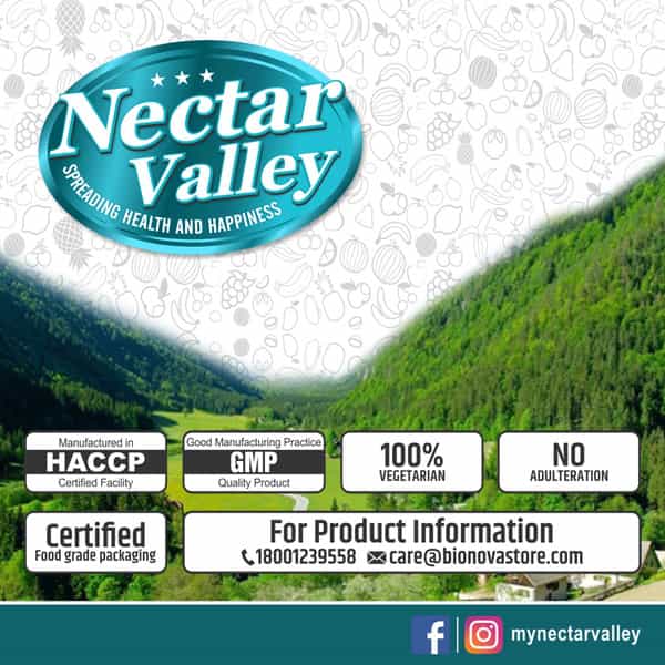 Nectar Valley Neem Powder (Azadirachta Indica) Organically Processed Neem Leaves Powder - 250G